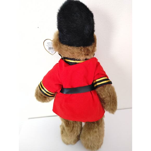 TY Attic Treasures Collection Malcolm Bear 1993, Vintage Beefeater Jointed - Picture 3 of 4